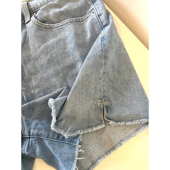 J. Crew High-rise midlength denim short in harbor wash - Picture 3 of 10